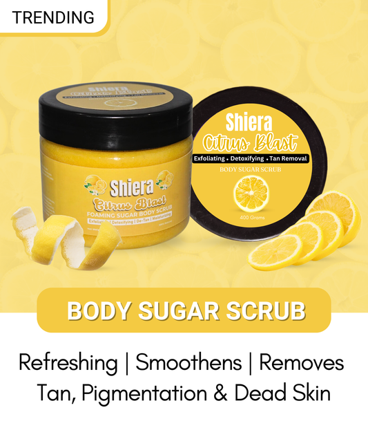 Citrus Blast Foaming Sugar Body Scrub