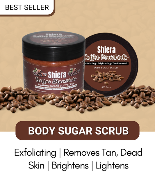 Coffee Macchiato Foaming Sugar Body Scrub