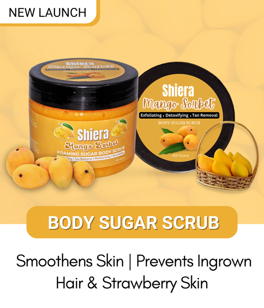 Mango Sorbet Foaming Sugar Body Scrub